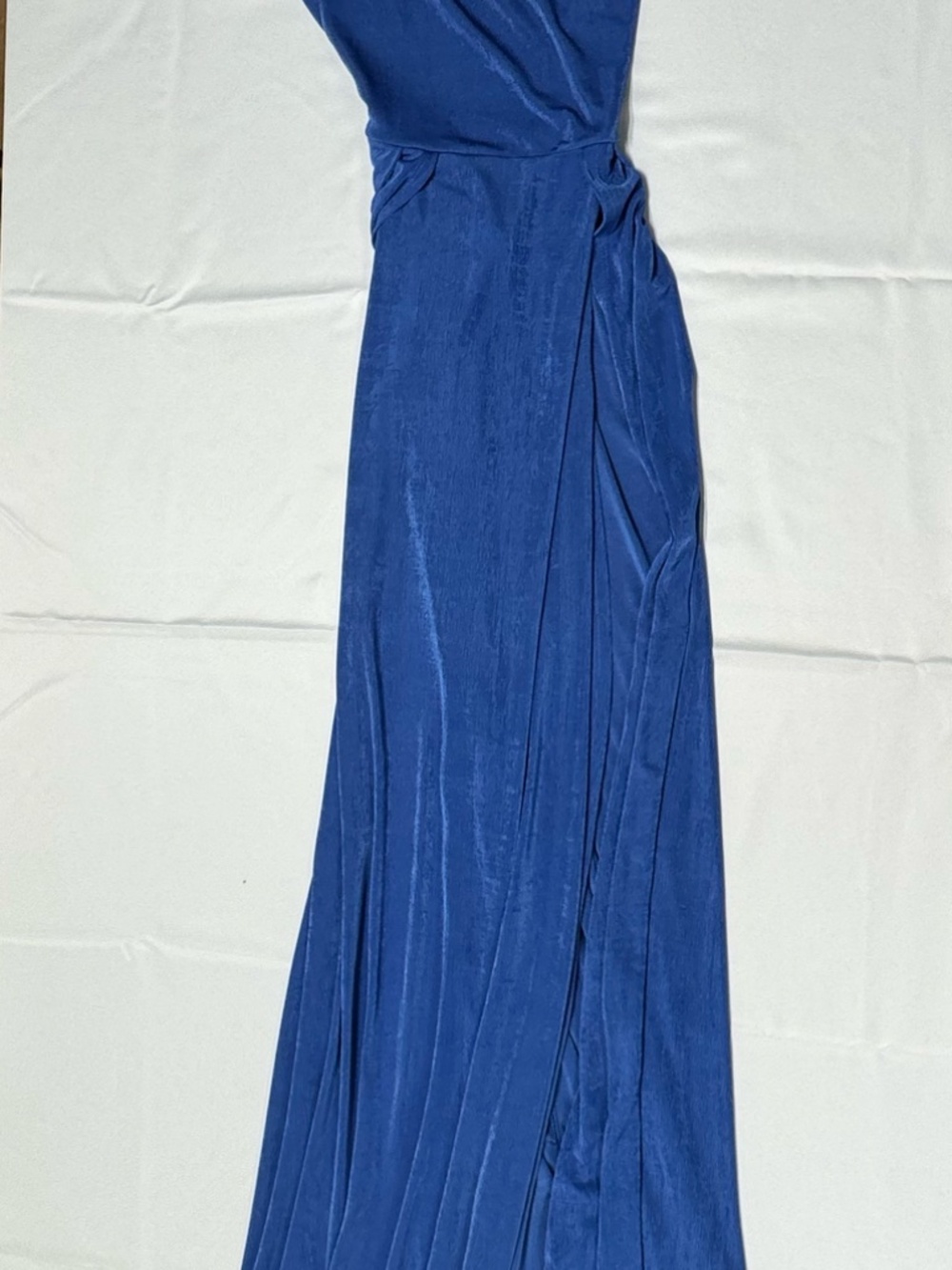 Lucy in the Sky - Blue One Shoulder Maxi Dress -Size XS -  NEW Without Tags. - Picture 8 of 13